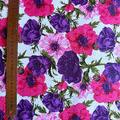 Biestrech floreado 07 fucsia morado (X METRO)