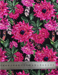 Algodon Sublimado negro fucsia  TFC37