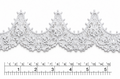 Macrame flor imperial con lentejuela (X pieza 16 Yardas) MCB37
