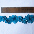 Macrame pedreria y gasa calipso (X METRO)