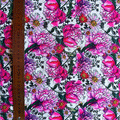 Sarga Sublimada importada 01 fucsia (X METRO)