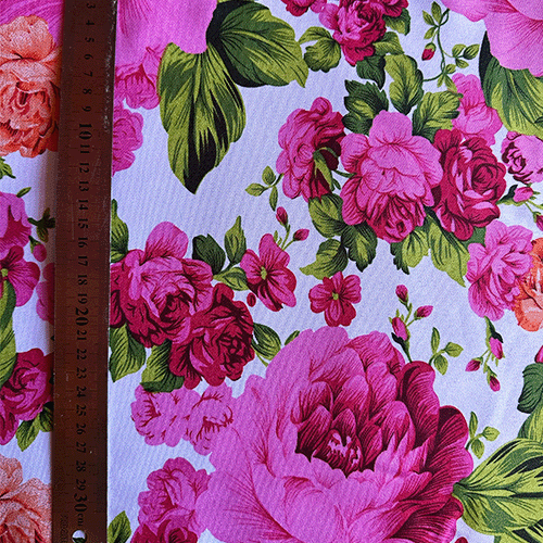 buestrech floreado 11 fucsia (X METRO)