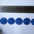Macrame maravilla Azul rey 3cm ancho (X METRO)